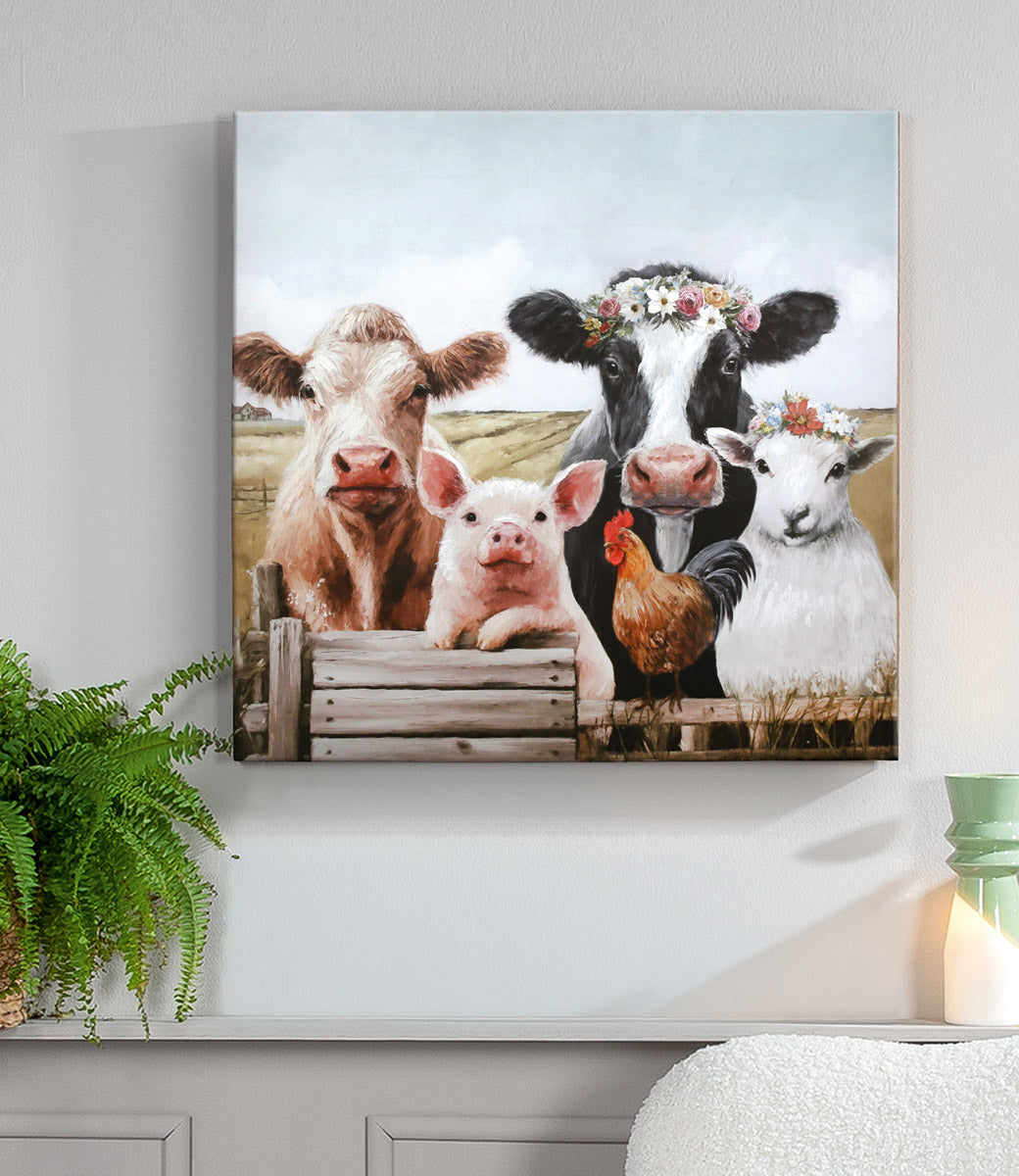 Animal Farm dierenschilderij 50 cm
