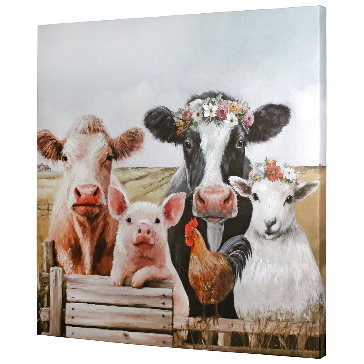 Animal Farm dierenschilderij 50 cm