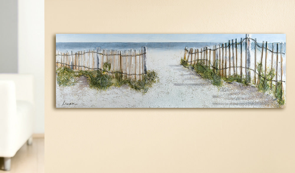 Dünen-Idylle kustschilderij 150 cm