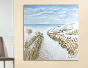 Dünen-Idylle kustschilderij 100 cm