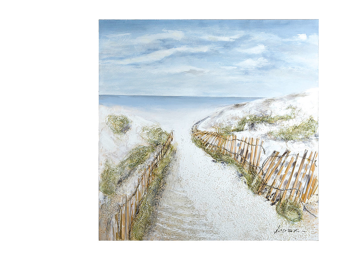Dünen-Idylle kustschilderij 100 cm