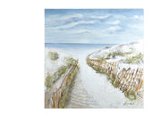 Dünen-Idylle kustschilderij 100 cm