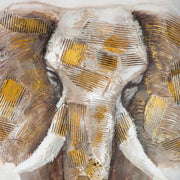 Benji olifantenschilderij 60 cm