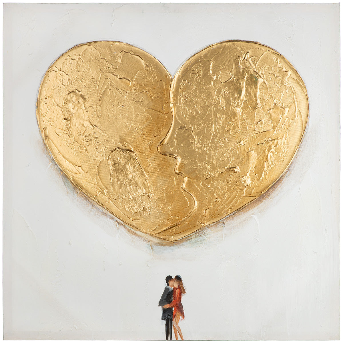 Loving Couple 3D schilderij 60 cm