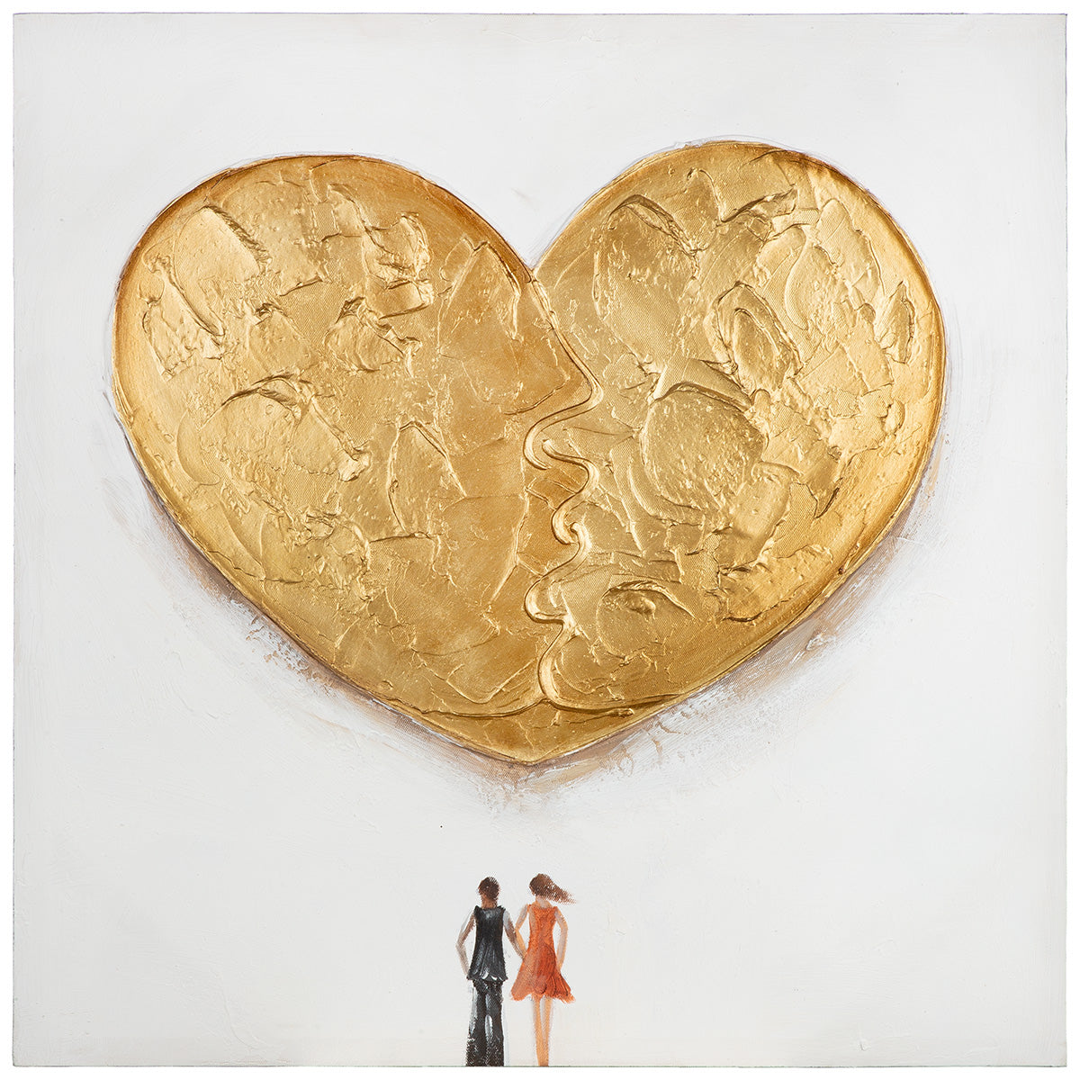 Loving Couple 3D schilderij 60 cm