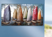 Sailing Regatta 3D wanddecoratie