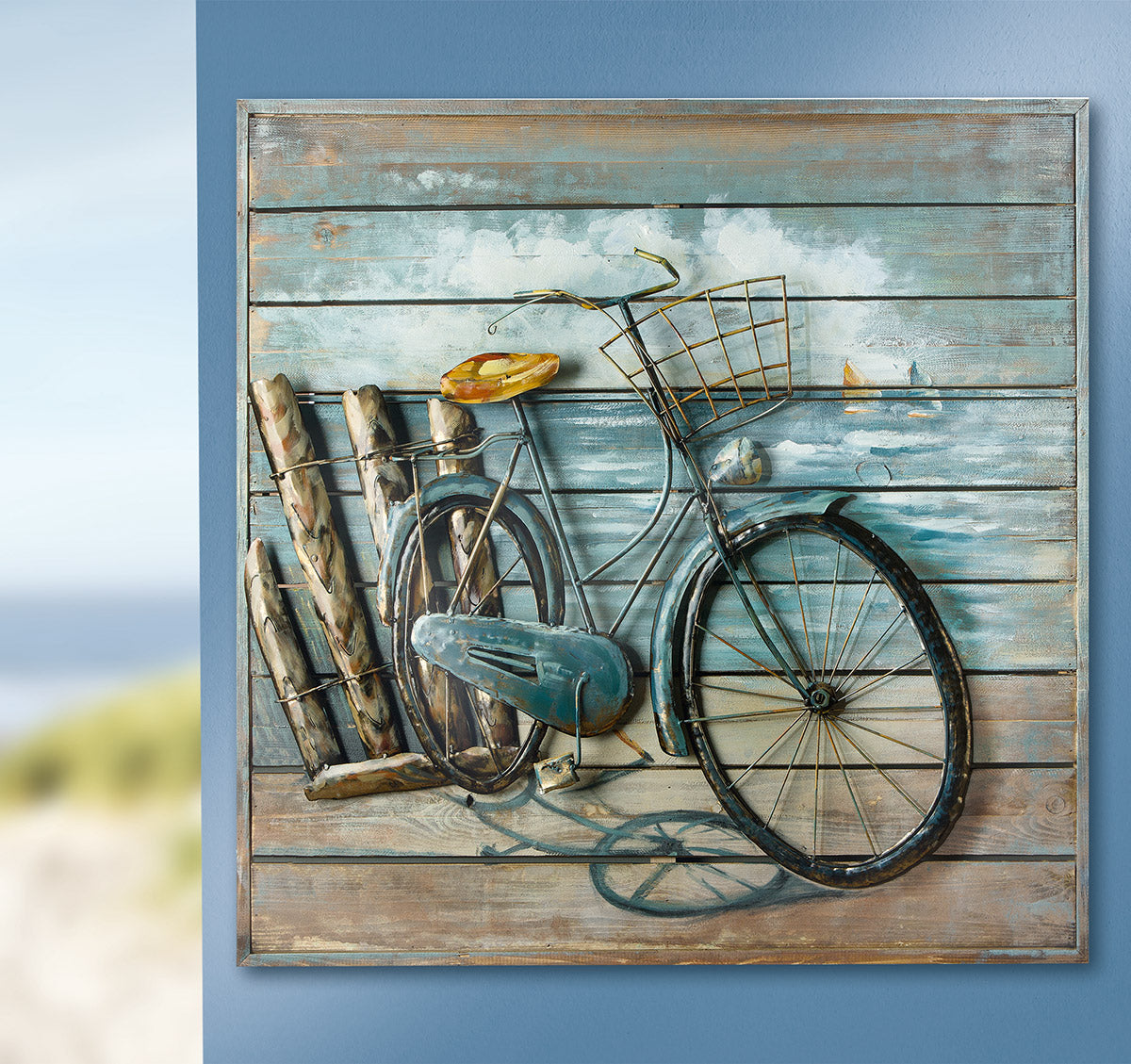 Enjoy The Ride 3D wanddecoratie 80 cm