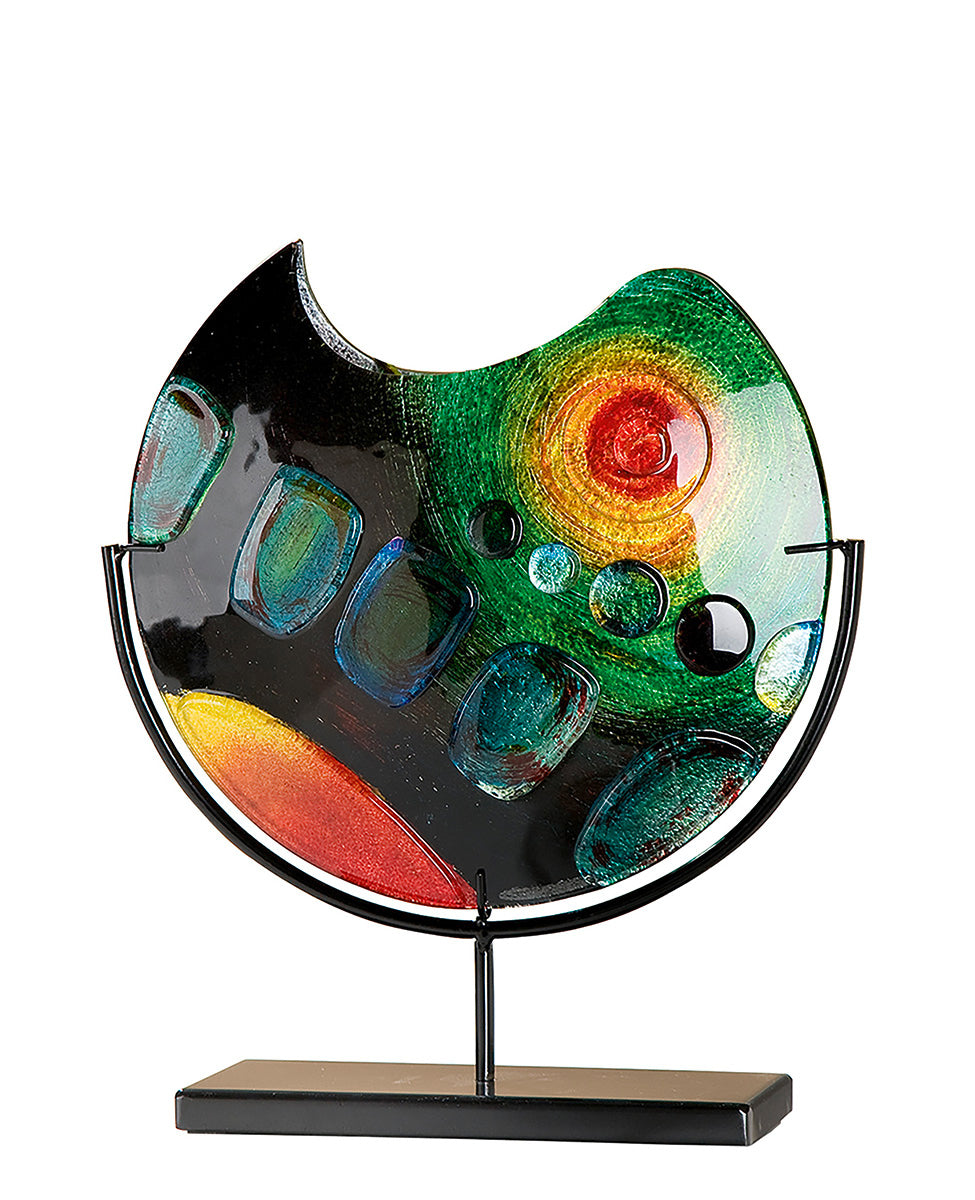 Kleurrijke vaas Sunrise 37 cm