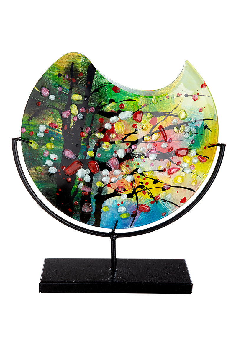Kleurrijke vaas Nicosia 37 cm