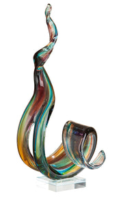 Marea Glas Sculptuur Multicolor