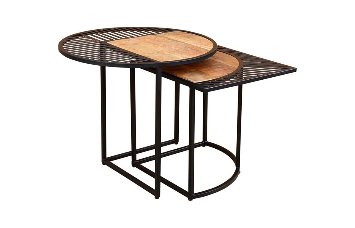 Farsi Metalen Bijzettafel Set