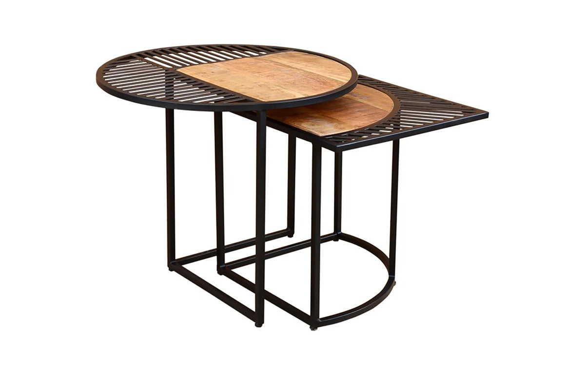 Farsi Metalen Bijzettafel Set