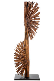 Dual vloerlamp hout naturel 151cm