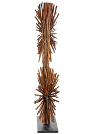 Dual vloerlamp hout naturel 151cm
