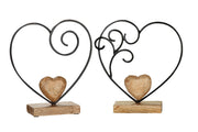 Staand Hartreliëf Romantisch 19 cm