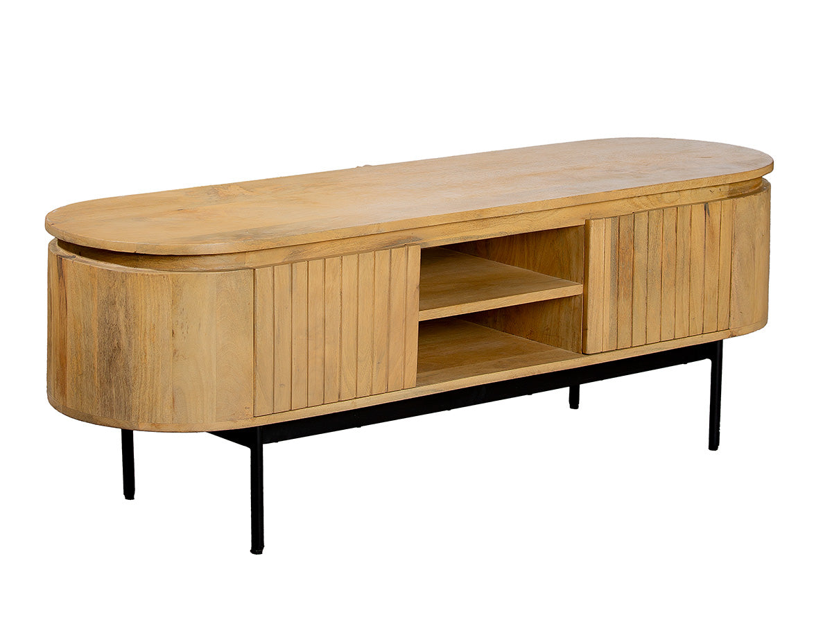 Roseau mangohouten tv-meubel