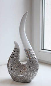 St. Louis Keramiek Sculptuur Zilver