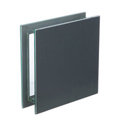 Vierkante spiegelglazen vaas 12 cm