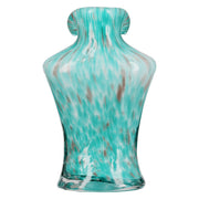 Groene glazen vaas Corinna 20 cm