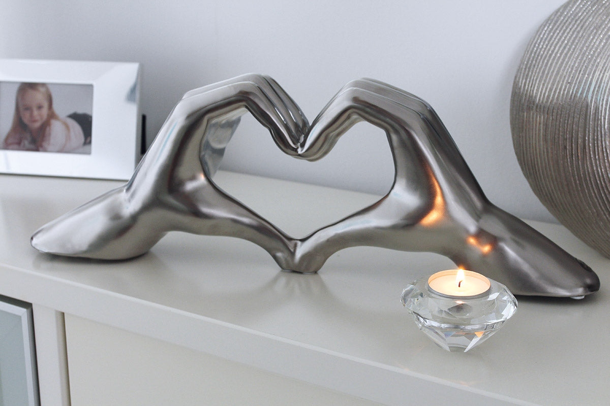 Keramisch Hart Decoratie 45 cm