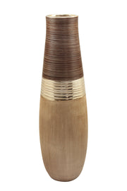 Bradora Vaas Beige Bruin Keramiek