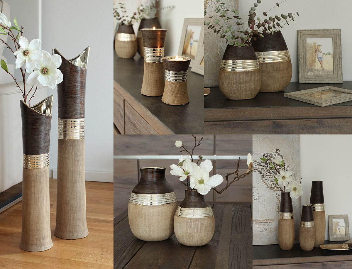 Bradora Decoratieset Beige Bruin