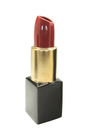 Milano Lipstick Vaas Zwart Keramiek