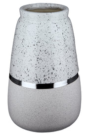 Algarve Vaas Grijs-Wit 22 cm