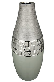 Lagos Vaas Grijs-Zilver 16.5/34 cm