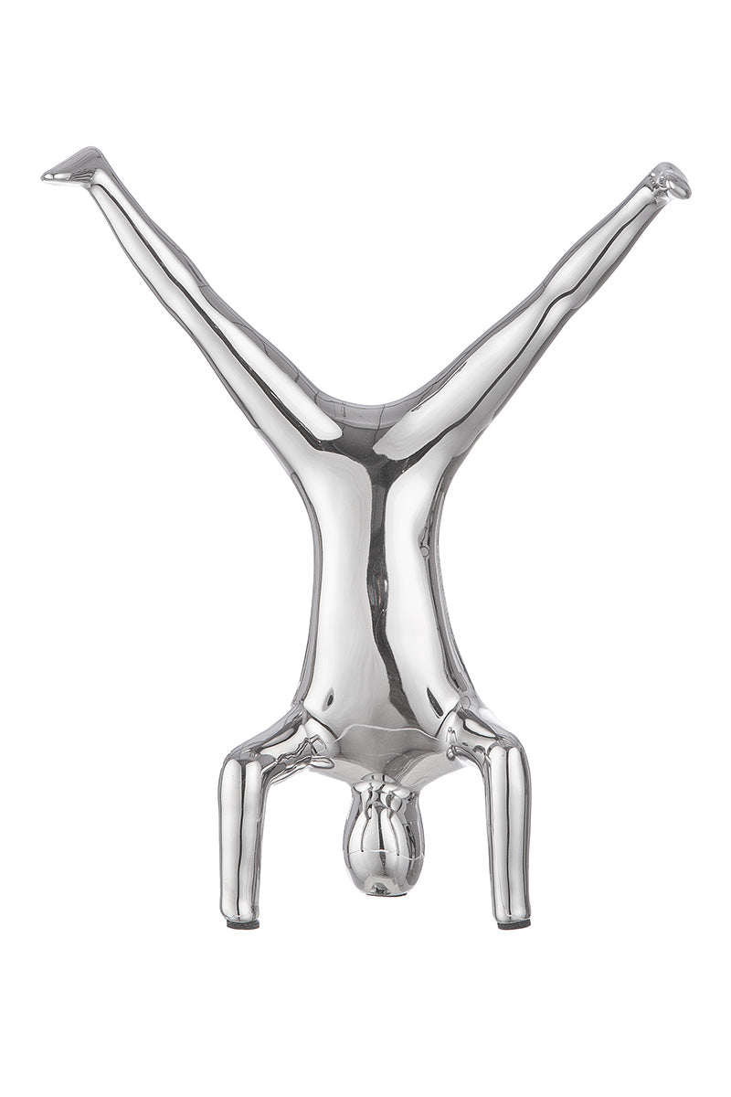 Breakdance Keramiek Figuur Zilver