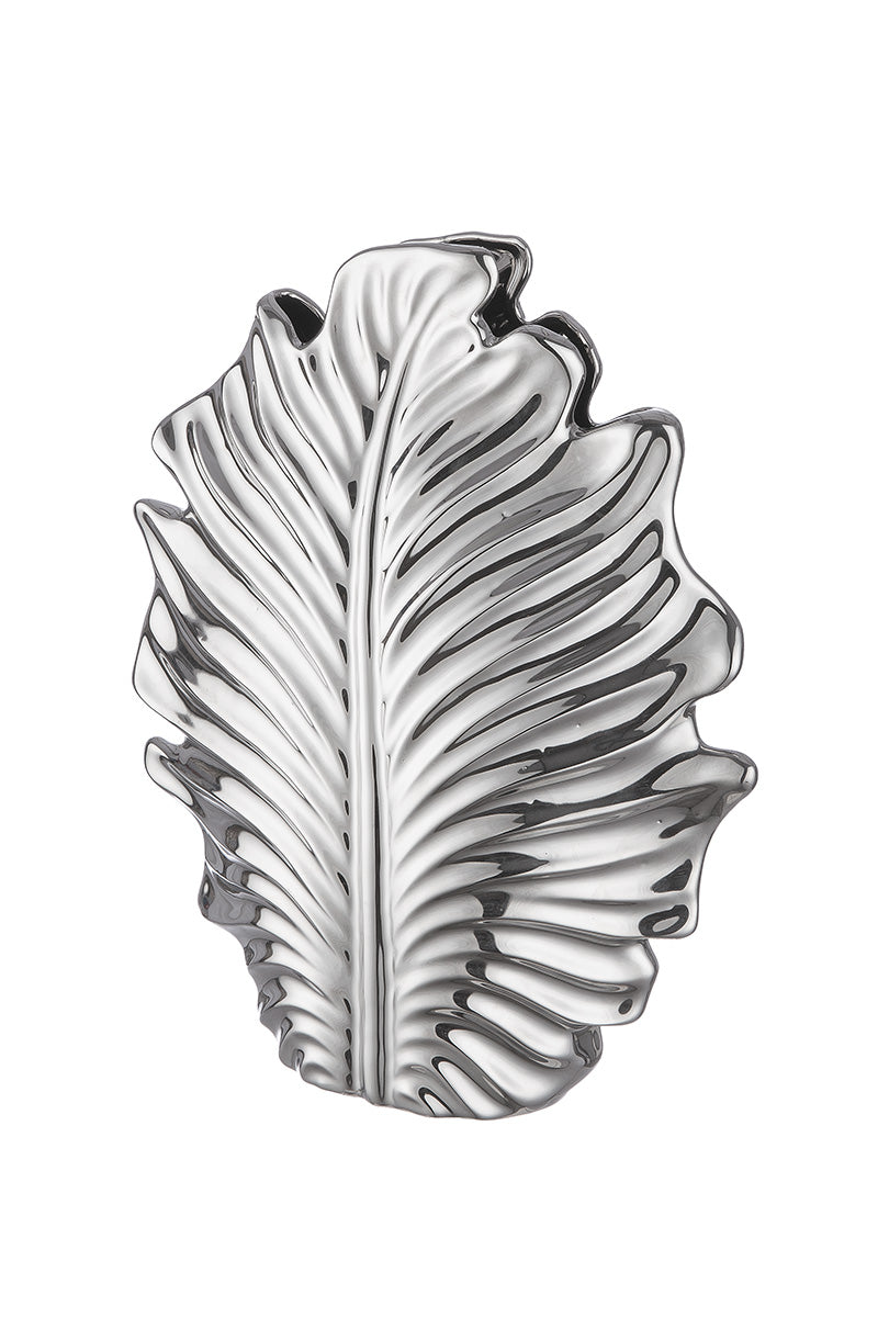 Monstera Bladvaas Zilver 30/37.5 cm
