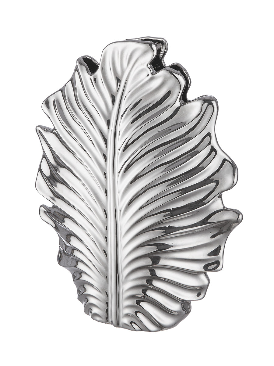 Monstera Bladvaas Zilver 30/37.5 cm