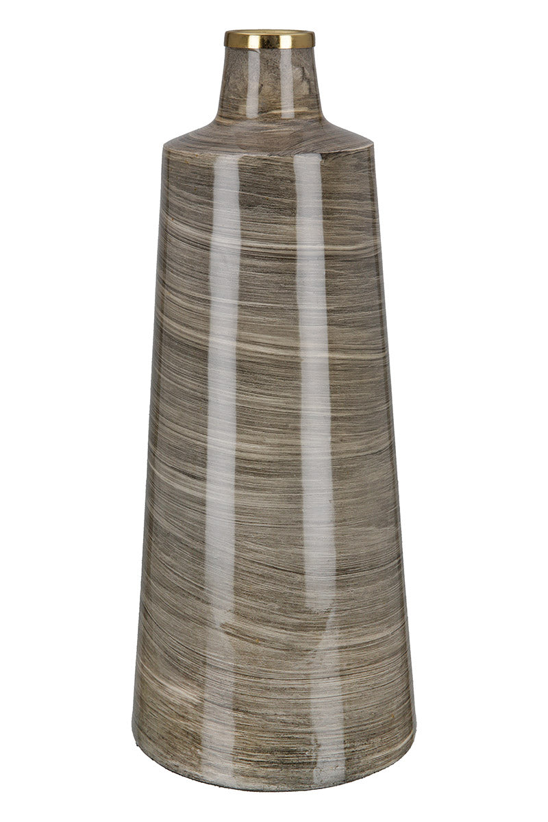 Conische Vloervaas Stripes 48 cm