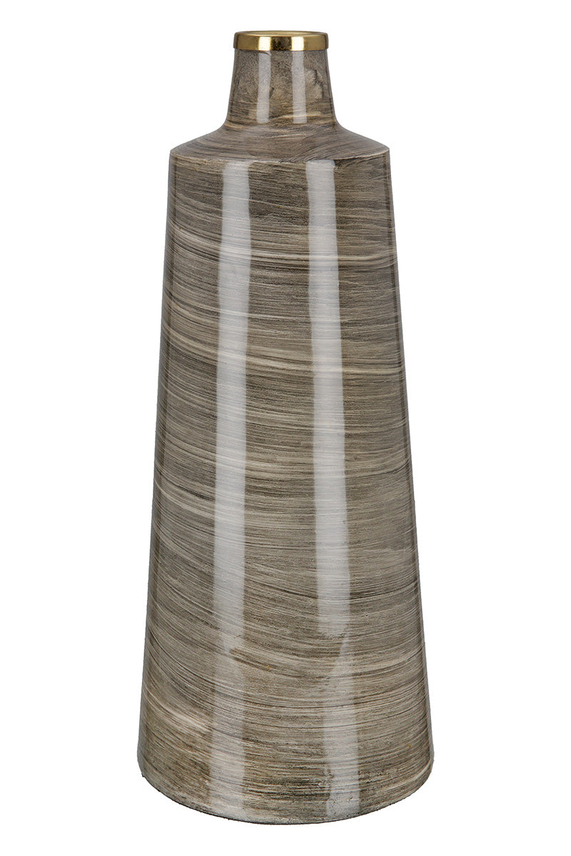 Conische Vloervaas Stripes 48 cm