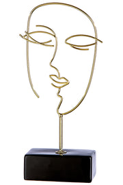 Visione Metalen Sculptuur Goud