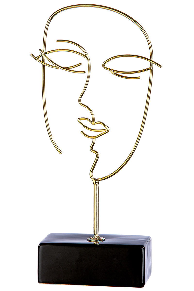 Visione Metalen Sculptuur Goud