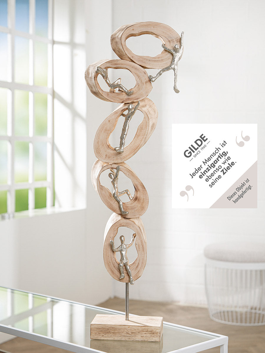 Climb Klim Sculptuur Hout