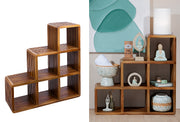 Cali Houten Rek Natuurlijk Design
