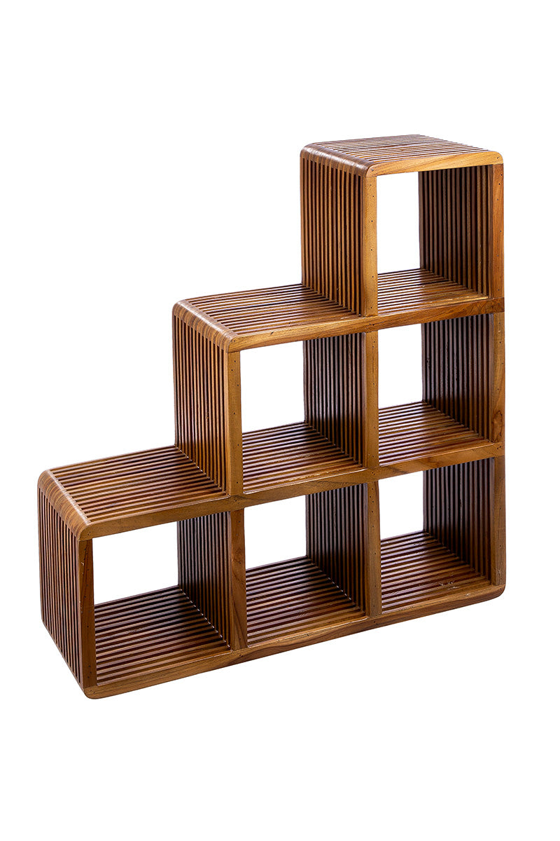 Cali Houten Rek Natuurlijk Design
