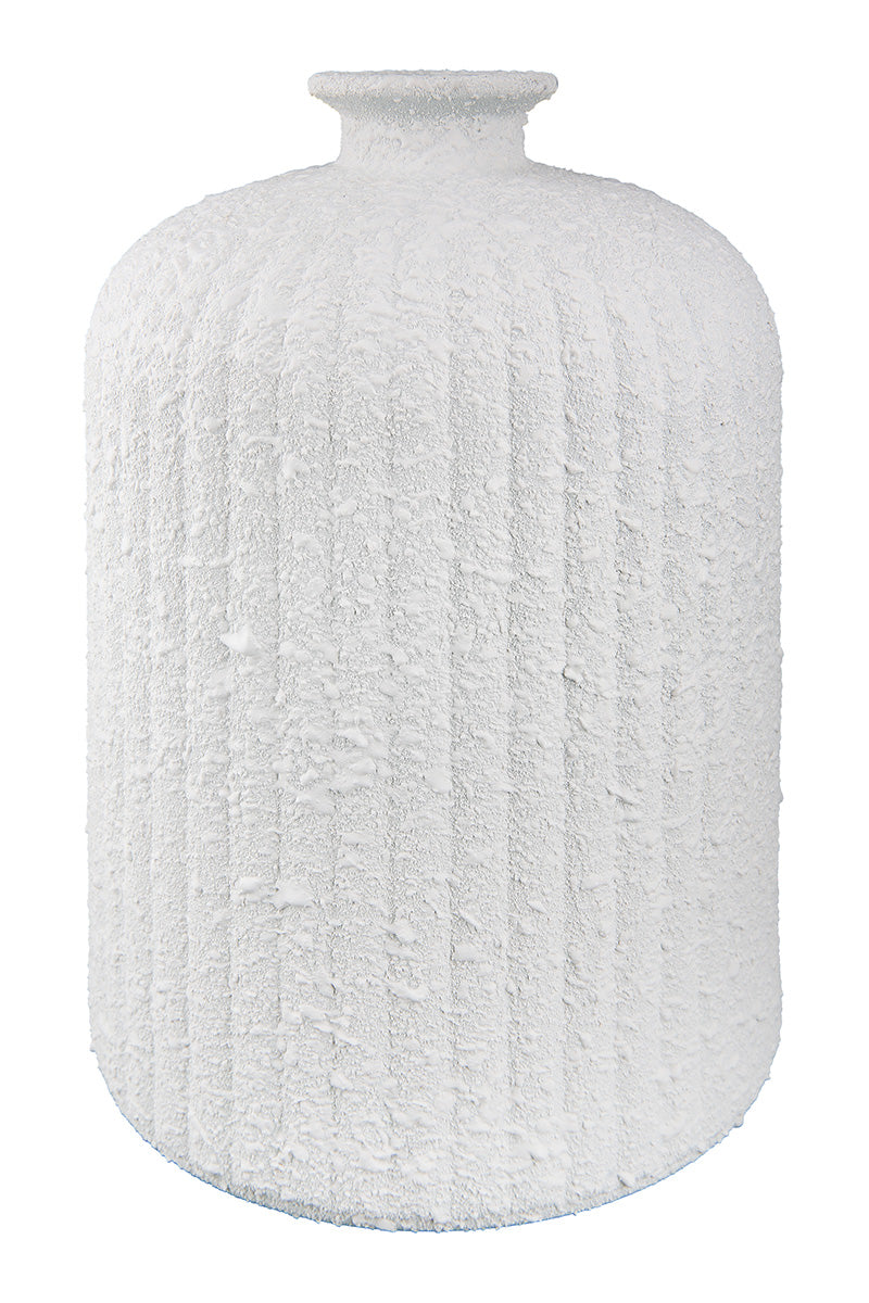 Witte flesvaas Sumatra 23 cm