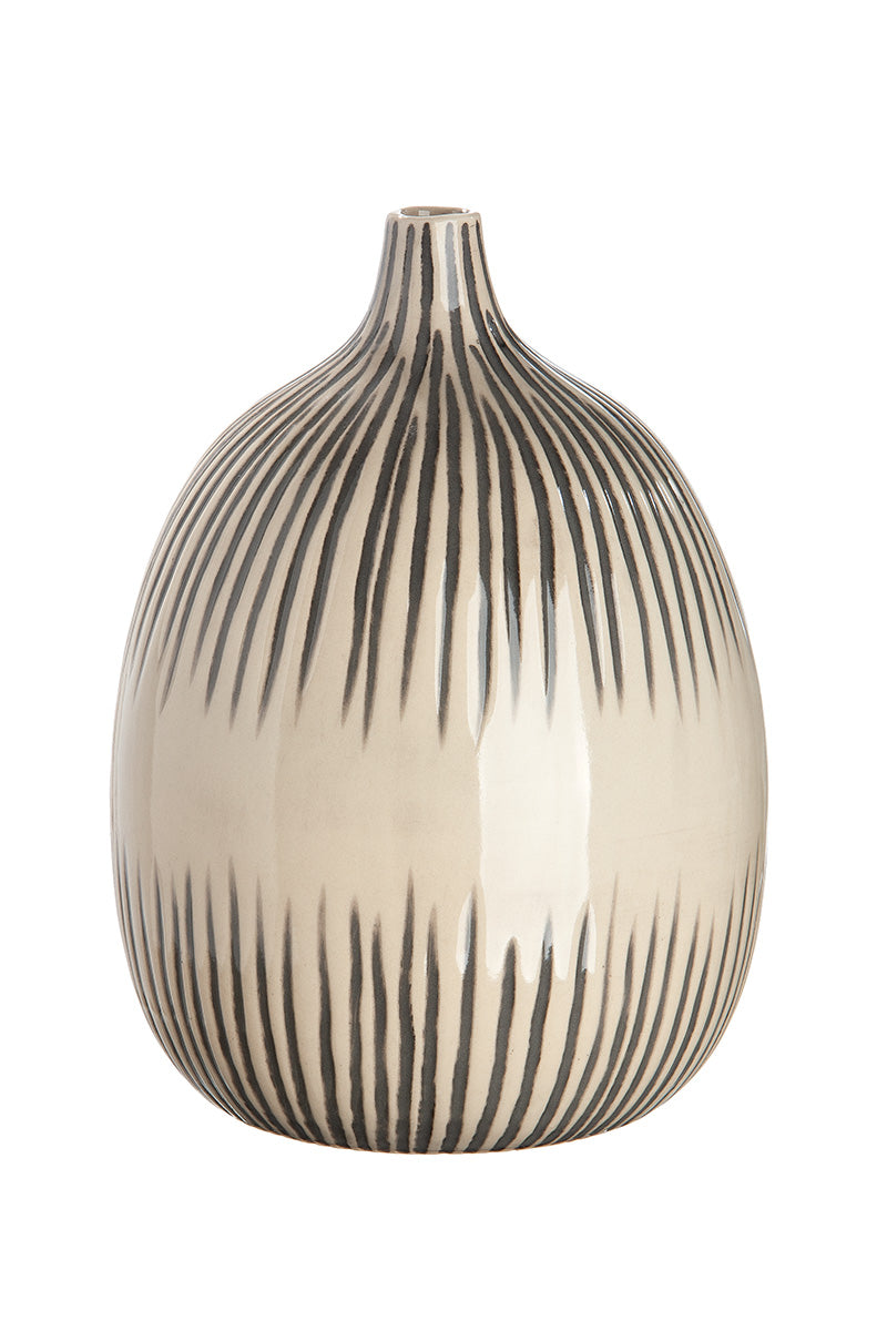 Pula Bolvaas Crème-Grijs 21 cm