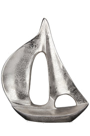 Boot Decoratie Sail Away Zilver