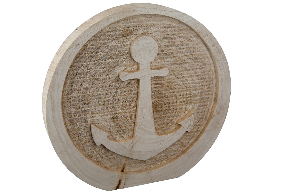 Ronde Houten Maritieme Decoratie