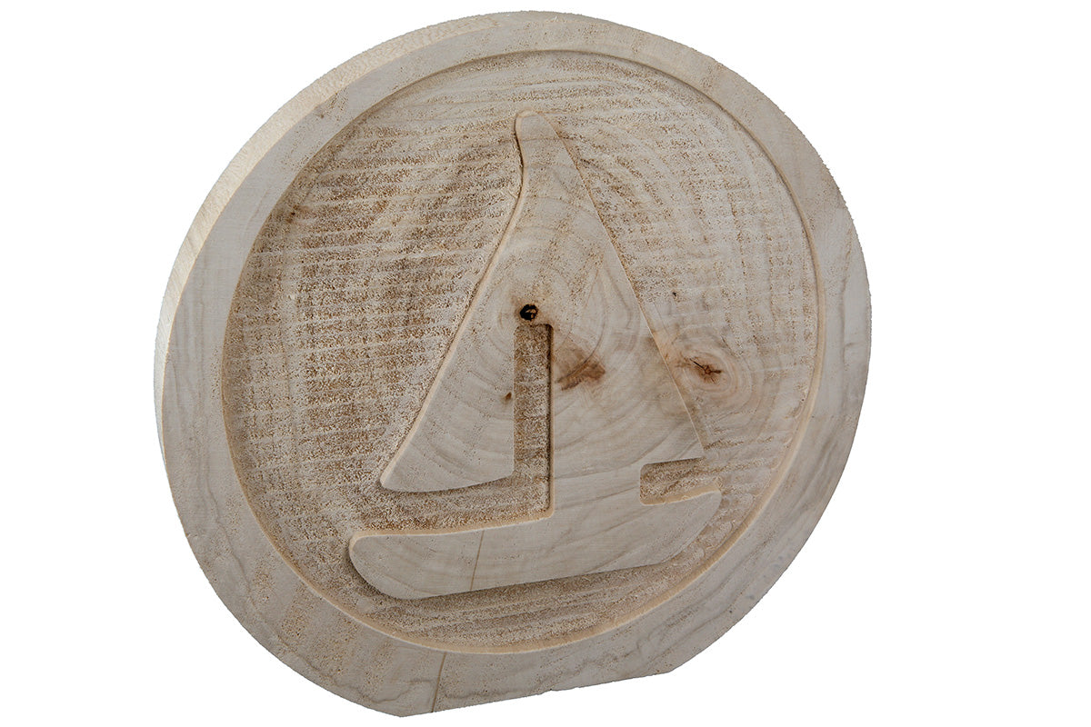 Ronde Houten Maritieme Decoratie