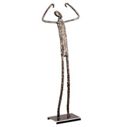 Emotion Persoon Figuur Zilver Decor