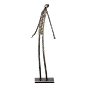 Emotion Persoon Figuur Zilver Decor
