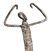 Emotion Persoon Figuur Zilver Decor