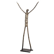 Emotion Persoon Figuur Zilver Groot