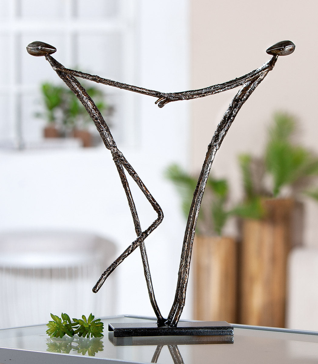 Emotion Paar Figuur Zilver Metaal