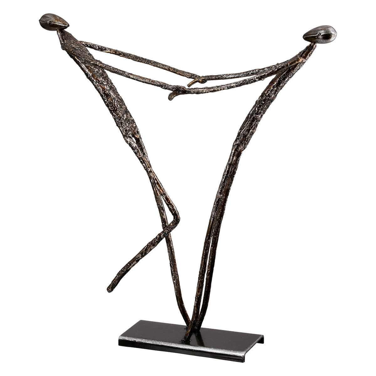 Emotion Paar Figuur Zilver Metaal